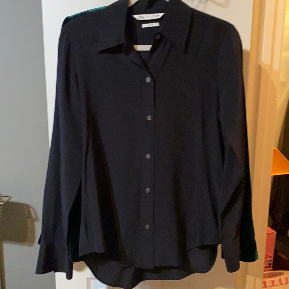 Zara silk blouse